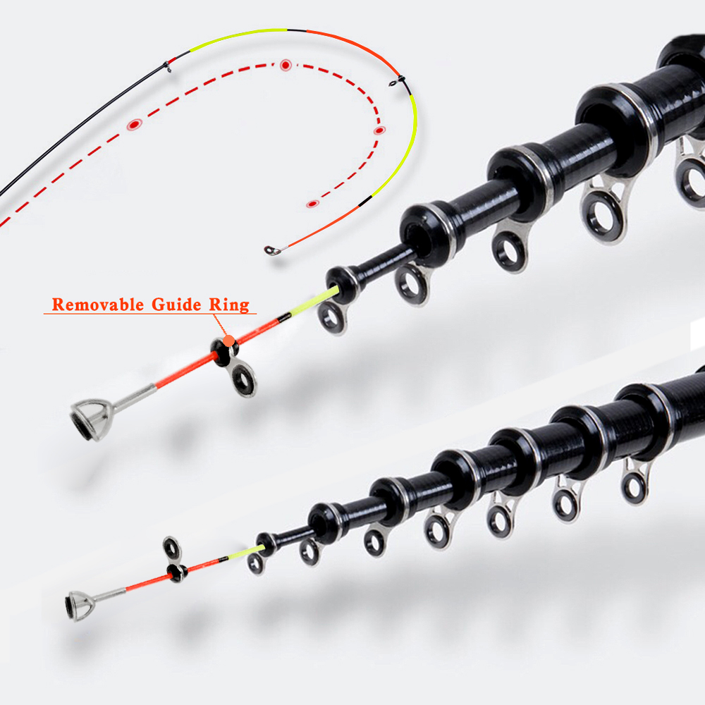 คาร์บอนไฟเบอร์ 1.5m 1.8m 2.1m  - Fishing Rod Surf บทวิจารณ์และราคา