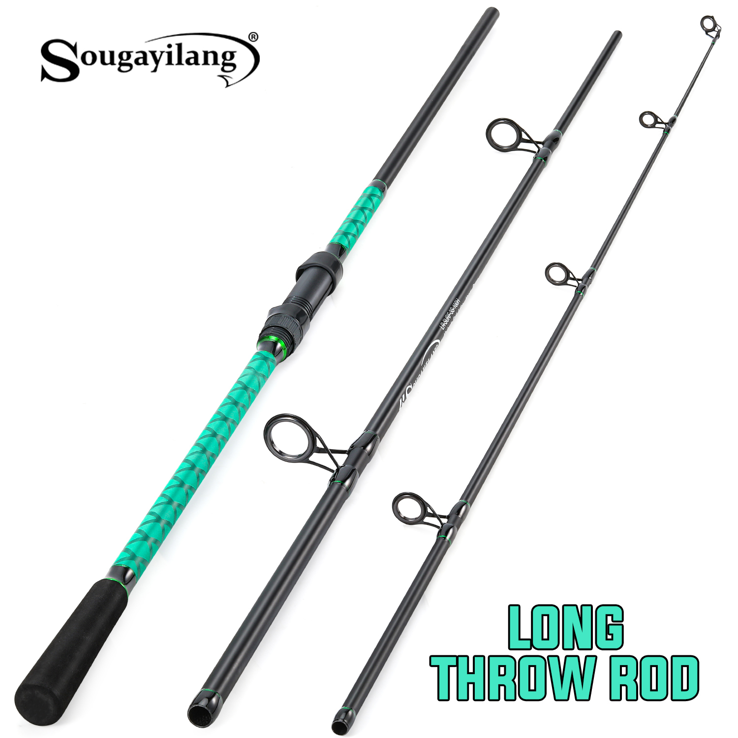 คันเบ็ดตกปลาคาร์พ Sougayilang  - Fishing Rod Surf บทวิจารณ์และราคา