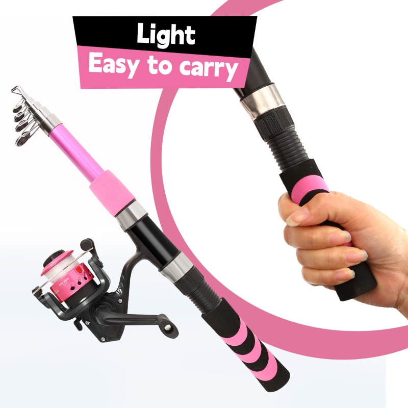 ชุดคันเบ็ดตกปลาสำหรับเด็กและผู - Fishing Rod Spinning บทวิจารณ์และราคา