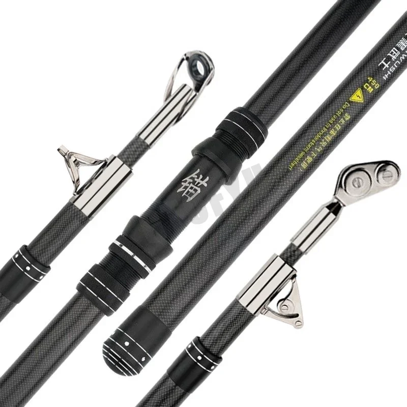 คันเบ็ดคาร์บอน 50 กก. แบบแข็งพ - Fishing Rod Surf บทวิจารณ์และราคา