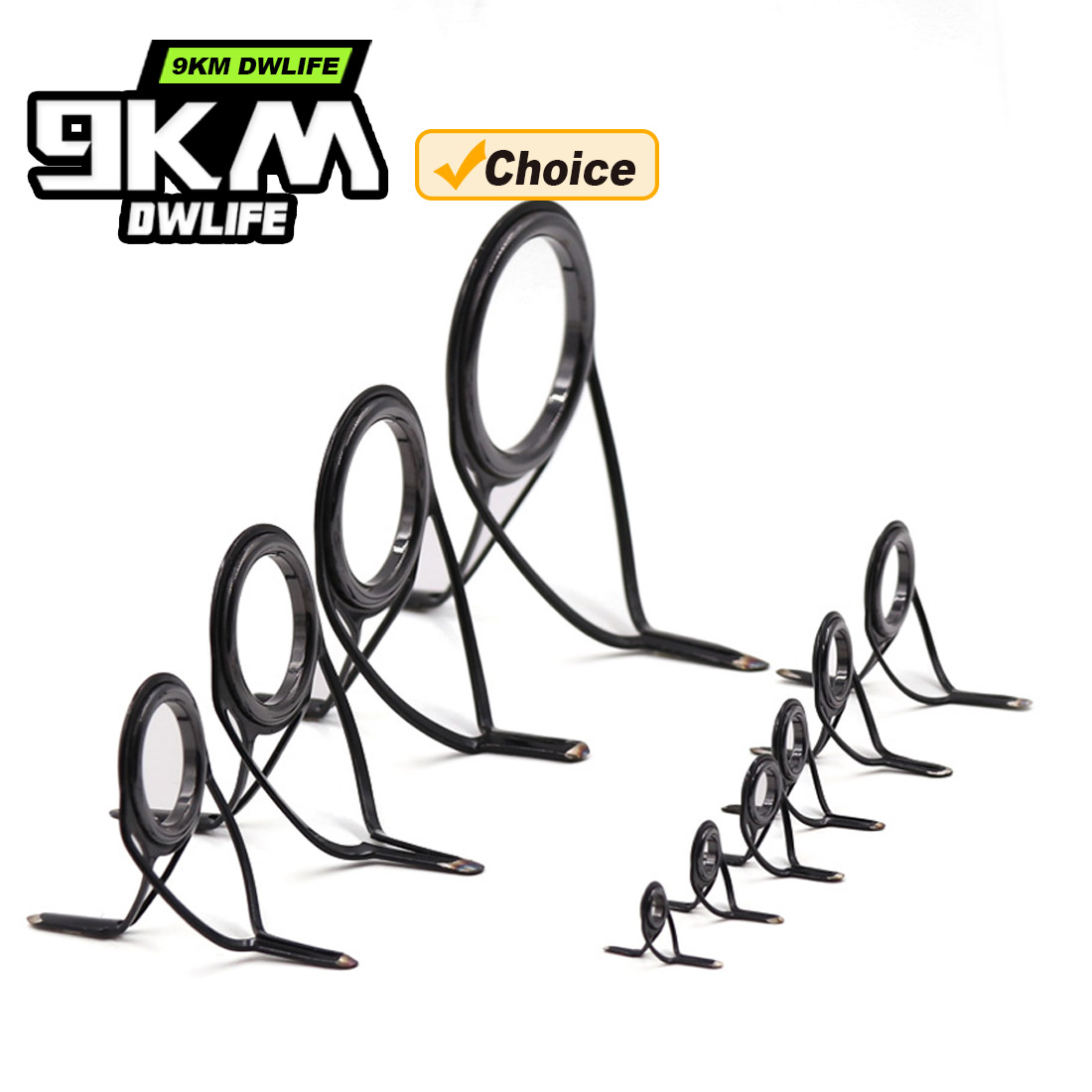 ชุดอุปกรณ์นำสายเบ็ดแบบโค้ง 9KM - Fishing Rod Spinning บทวิจารณ์และราคา