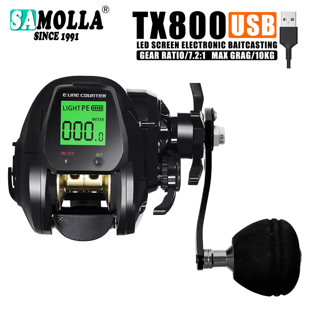 SAMOLLA Baitcasting ตกปลา Reel - Shimano Reel Stradic บทวิจารณ์และราคา
