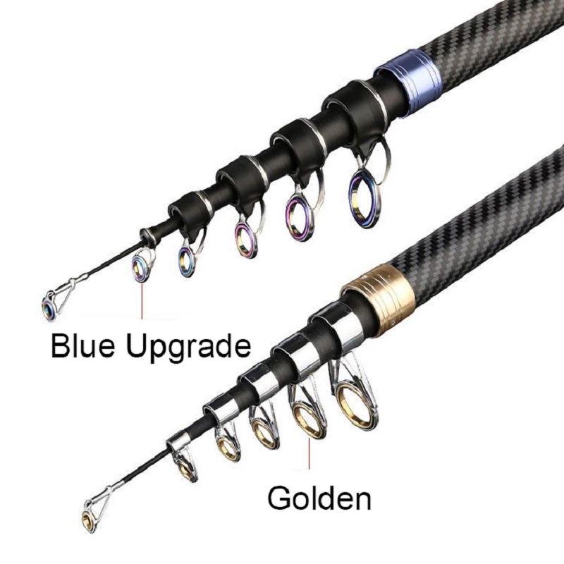 คันเบ็ดตกปลาแบบพกพาชนิดยืดหดได - Fishing Rod Surf บทวิจารณ์และราคา