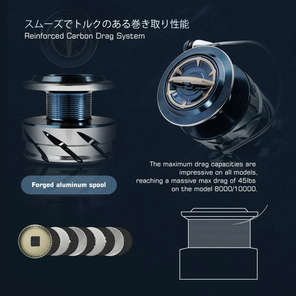 รอกตกปลา Noeby INFINITE SW สำห - Shimano Reel Stradic บทวิจารณ์และราคา